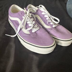 Vans Old Skool - Purple - Size 7.5